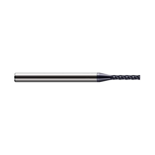 Miniature End Mill - Corner Radius - Long Flute